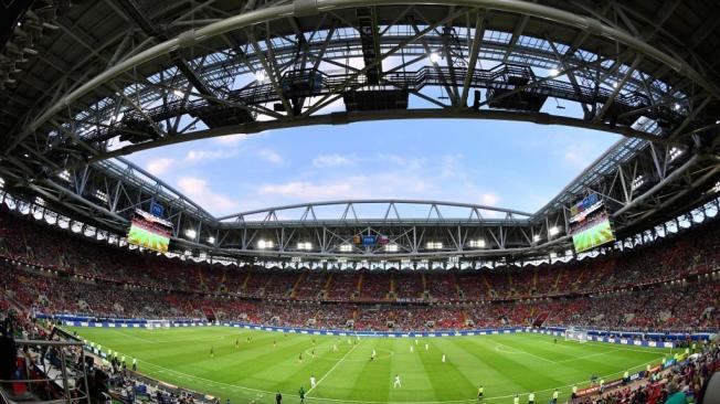 El estadio de Spartak, en Moscú, tiene capacidad para 45.000 espectadores.