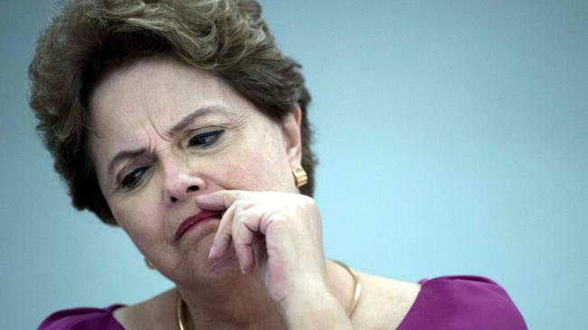 Dilma Rousseff, destituida presidenta de Brasil.