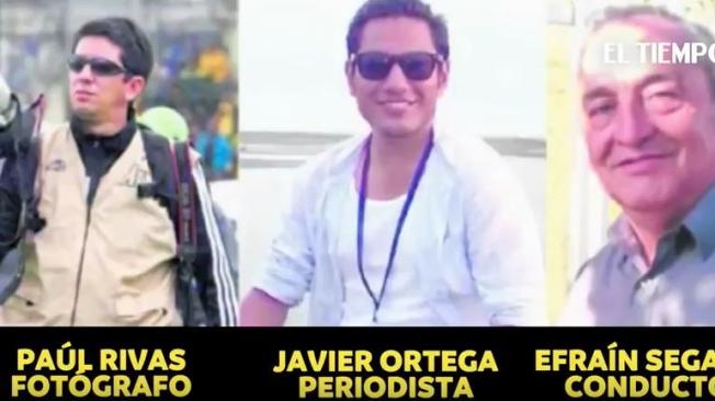 Presidente de Ecuador, Lenín Moreno, confirma asesinato de periodistas