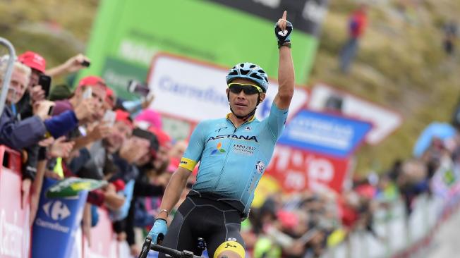 El colombiano Miguel Ángel López también llega en buena forma luego de la etapa de preparación y su actuación en el Tour de los Alpes.
