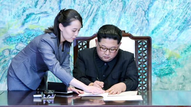 Kim Jong-un, líder de Corea del Norte, que ha mostrado signos de distensión con Corea del Sur y Estados Unidos.