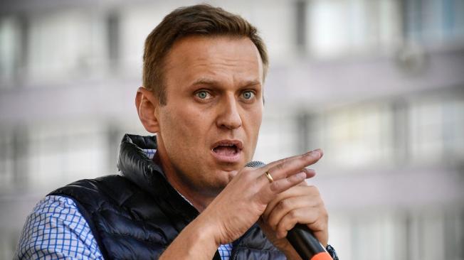 Alexéi Navalni, el mayor crítico del Kremlin y del presidente ruso, Vladímir Putin, se dirigió a los asistentes.