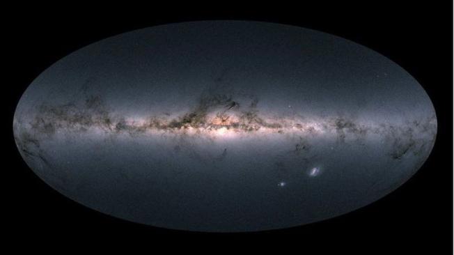 El satélite Gaia midió con alta precisión cerca de 1.700 millones de estrellas.