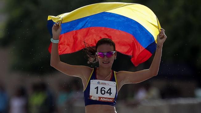 Sandra Lorena Arenas, atleta colombiana.