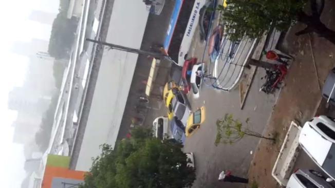 Inundación en Barranquilla