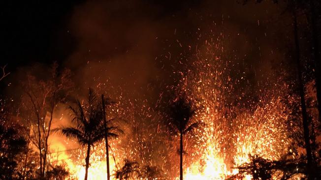 Hasta el momento no se ha reportado ninguna víctima de la erupción del volcán Kilauea.