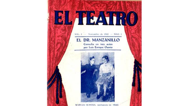 Afiche de 'El doctor Manzaillo', obra icónica de Luis Enrique Osorio.
