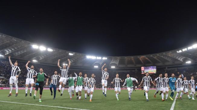 Juventus es el campeón de la Liga en Italia.