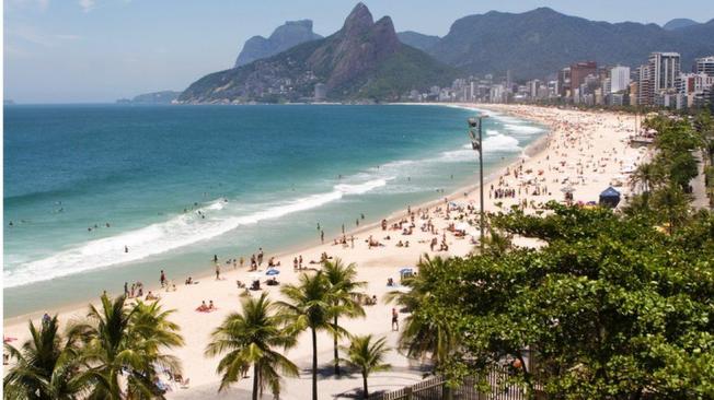 Ipanema, el barrio de Río de Janeiro, figura segundo en el ranking con US$6.668 el metro cuadrado.