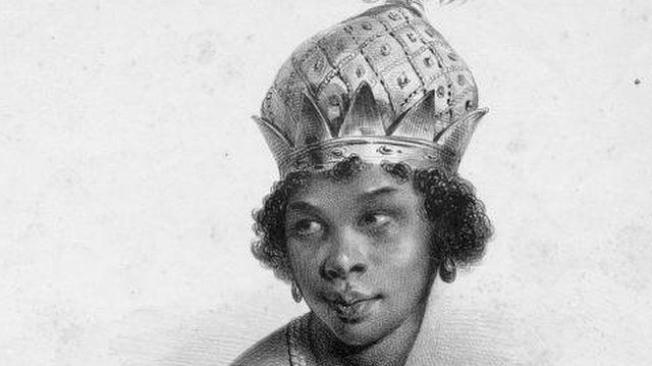 Njinga Mbandi, reina de Ndongo y Matamba, vivió entre 1583 y 1663.