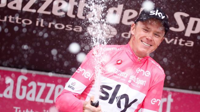 Chris Froome se consagró con el título del Giro de Italia
