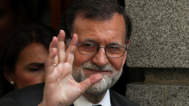 Mariano Rajoy, presidente de gobierno español, sobre el que adelantan una moción de censura.