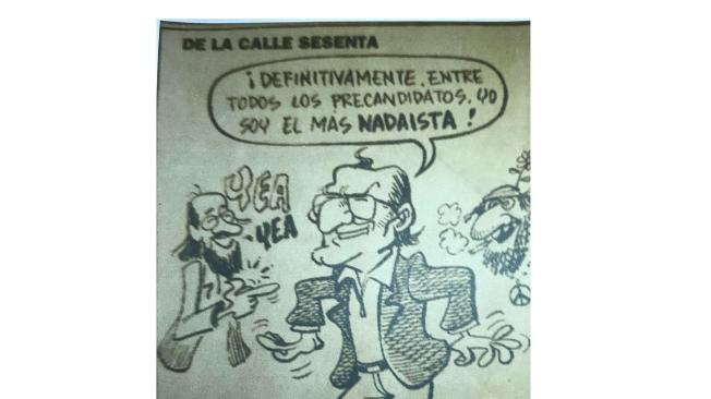 Caricatura de 'Pepón', publicada el 5 de febrero de 1994 en EL TIEMPO.