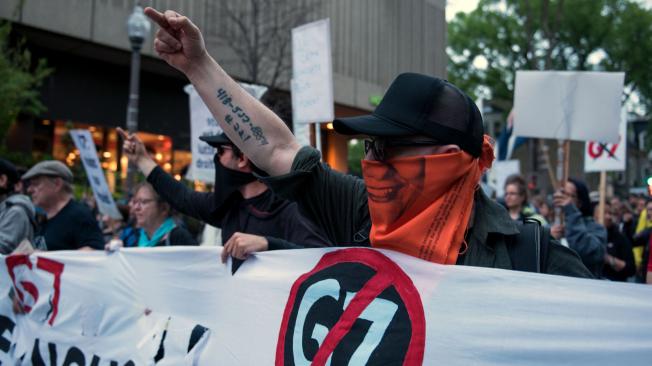 La cumbre del G7 en Quebec ha llamado la atención de miles de manifestantes contra la reunión de las siete potencias mundiales.