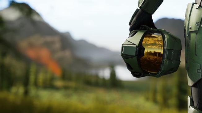 Halo Infinite, el regreso de la icónica saga de Halo para su consola Xbox One X, presentado durante el E3 2018