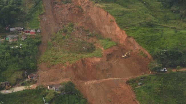 La troncal a la Costa Atlántica estaba cerrada por el derrumbe desde hace 15 días.