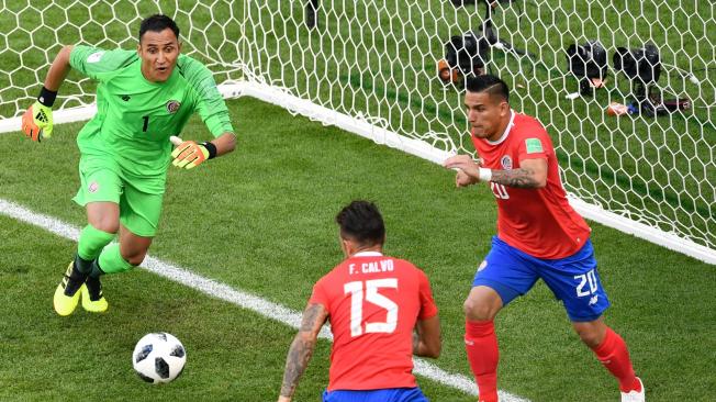 Costa Rica no generó muchas opciones después de recibir el gol en contra.