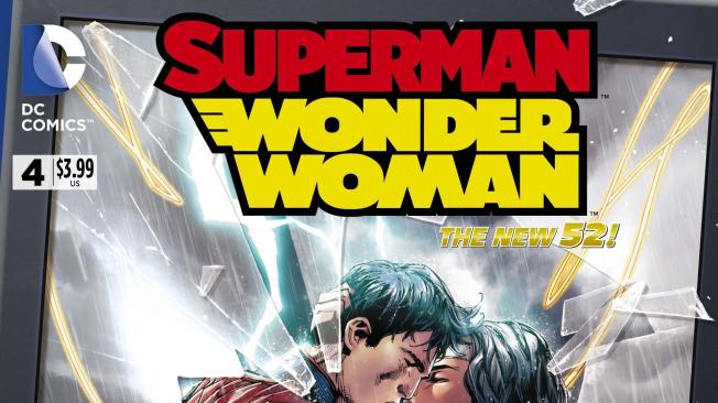 Siqueira dibujo en este cómic de Superman y la Mujer Maravilla.