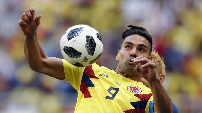 Falcao García se mostró muy decepcionado tras la derrota de Colombia frente a Japón.