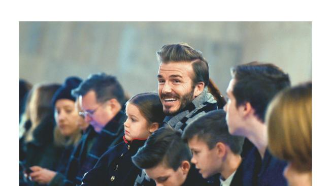 David Beckham, Victoria Beckham y sus cuatro hijos son una de las familias más famosas del mundo.