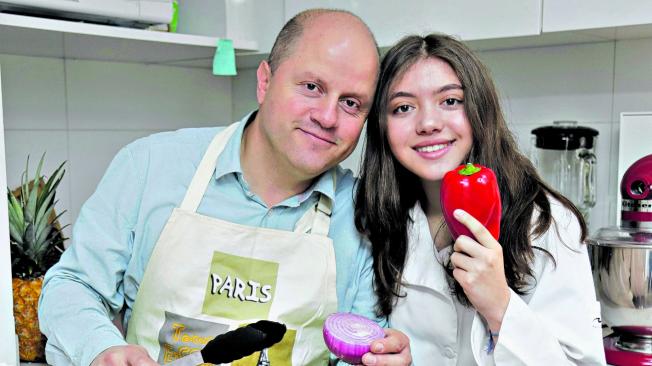 Los viernes y sábados, Felipe y Juliana Forero pasan mucho tiempo juntos en la cocina probando nuevas recetas.