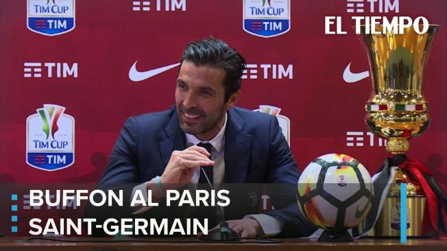 El PSG anunció el fichaje del arquero italiano Gianluigi Buffon