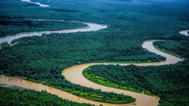 El Río Atrato es el principal afluente en el departamento de Chocó.