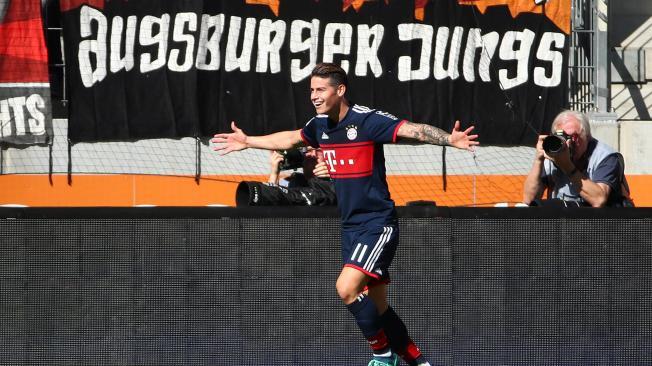 James Rodríguez seguirá una temporada más en el Bayern Múnich.