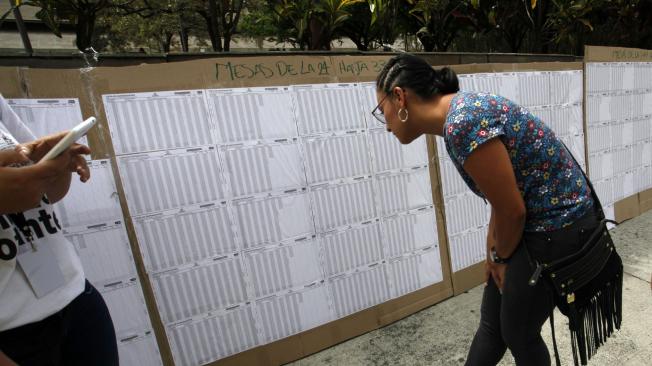 Las mesas de votación de Plaza Mayor, uno de los puestos con mayor inscritos de Medellín, fueron trasladadas hacia el edificio inteligente de EPM.