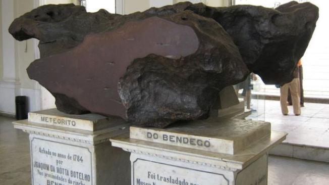 El meteorito fue llevado al museo en 1888.