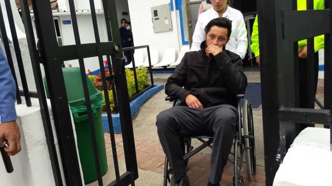 Imágen de Julián Alejandro Téllez  de 25 años, el conductor que resultó herido en accidente de la Autonorte con 150 en la noche del 3 de septiembre.
