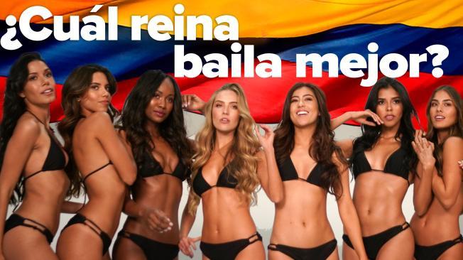 EL TIEMPO y la revista DON JUAN retaron a las candidatas a mostrar sus mejores pasos de baile antes de la velada de elección y coronación de la nueva soberana colombiana.
