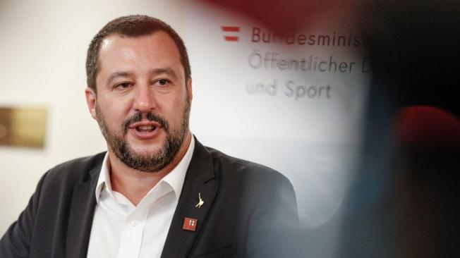 La declaración del ministro del Interior italiano, Matteo Salvini, se dio en medio de una reunión que sostenía con el ministro de Exteriores de Luxemburgo, Jean Asselborn.