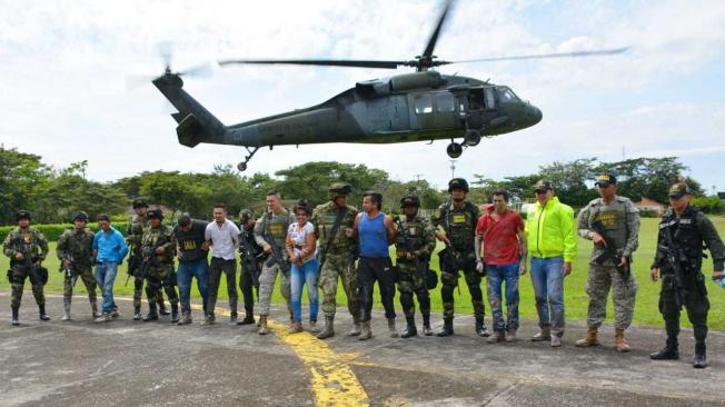 En un forcejeo con la comunidad terminó el operativo adelantado por la Policía Nacional y el Ejército, en el departamento de Arauca, que este domingo permitió la captura de alias ‘Walter’, señalado de liderar una disidencia de las Farc.