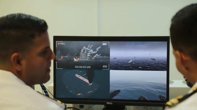 Con lo último en tecnología, la Escuela Naval de Cadetes ‘Almirante Padilla’ de Cartagena es escenario a esta hora de un simulacro de emergencias por huracán