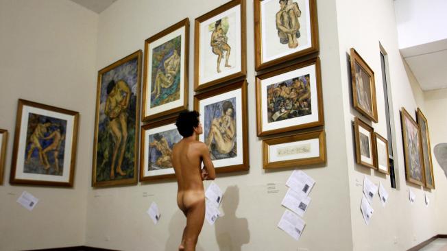 La muestra, ‘Desnudo, manifiesto y libertad’, la integran 170 obras en las que el cuerpo humano, desprovisto de ropa, es la temática principal.
