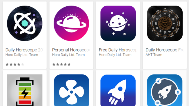 Estas son algunas de las apps que escondían los troyanos bancarios.