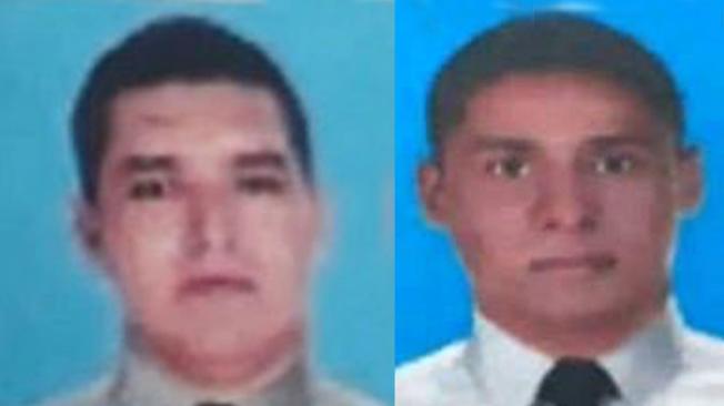 Cristian Andrés Zúñiga y Germán David Fontalvo, guardas asesinados en asalto en Cali.
