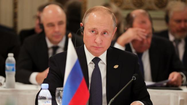 El presidente ruso, Vladímir Putin, participa en una reunión de los BRICS (Brasil, Rusia, India, China y Sudáfrica), en Buenos Aires (Argentina).