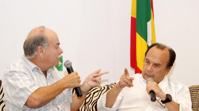 Iván Mejía (izq.) y Hernán Peláez hicieron juntos El Pulso del Fútbol durante 15 años.