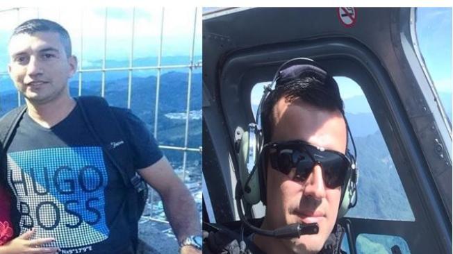 Carlos Quinceno (Izquierda) y Maxwel Joya (Derecha) eran los escoldas de los $1.700 millones que se transportaban en el helicóptero de valores que fue derribado en Norte de Santander.