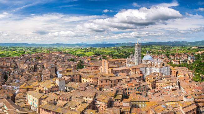 Siena es una ciudad medieval perfectamente conservada.