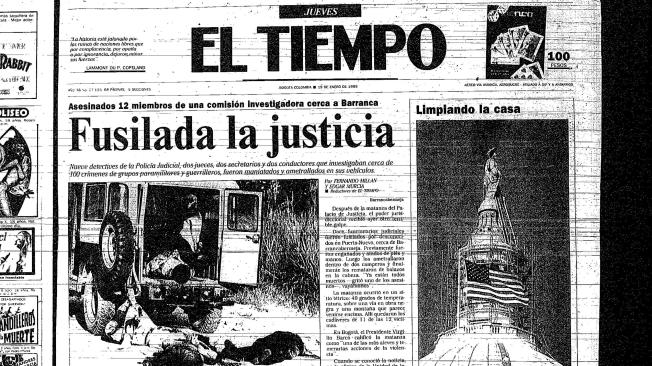 Hombres de Rodríguez Gacha ejecutaron a 12 funcionarios judiciales que investigaban desapariciones.