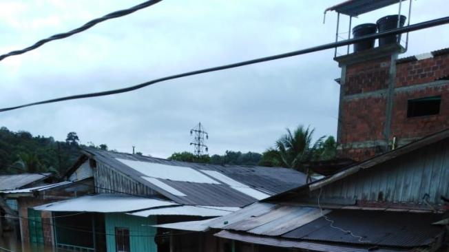 Emergencia por lluvias en Chocó