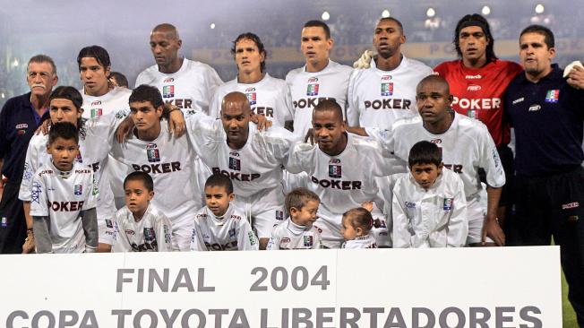 Este fue el equipo titula del Once Caldas que jugó en Manizales frente a Boca Juniors, en la final de la Copa Libertadores, con John Viáfara, como una de sus figuras.