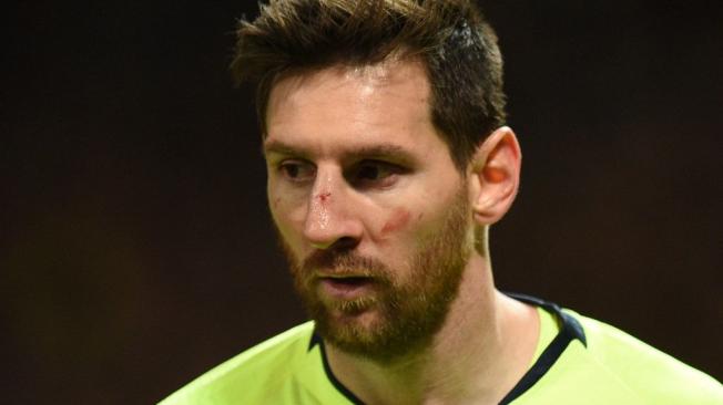 Lionel Messi, delantero argentino.