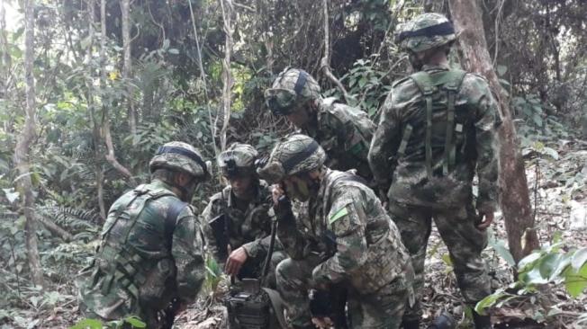 Unidades del Ejército trabajan para desactivar artefactos explosivos en Antioquia
