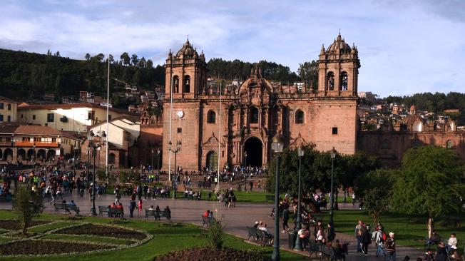 Plaza de armas de Cusco.