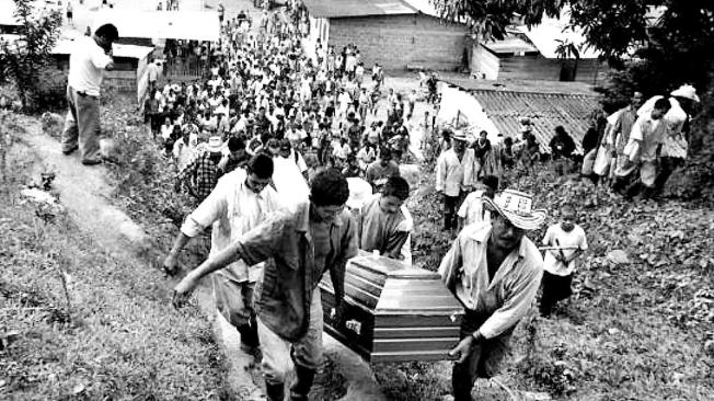La masacre se registró el 21 de febrero de 2005. Los miembros de la comunidad de paz tienen medidas de protección de la CIDH y de la Corte Constitucional.