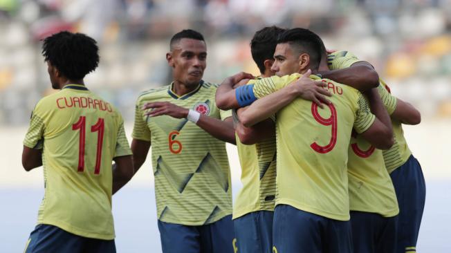 La Selección Colombia le ganó 0-3 a Perú en partido amistoso.